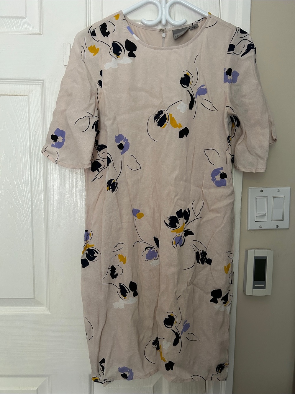Vero Moda Light Beige Floral Dress
